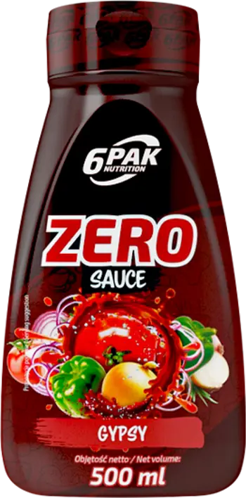 6PAK Nutrition Sauce Zero Gypsy Джипси Сос - 500 мл