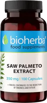 Bioherba Saw Palmetto Extract 350 mg За здрава простата и мъжко здраве
