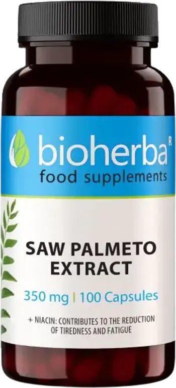 Bioherba Saw Palmetto Extract 350 mg За здрава простата и мъжко здраве