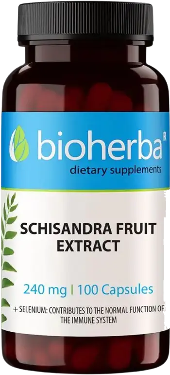 Bioherba Schisandra Fruit Extract 240 mg Екстракт от плодове на Шизандра