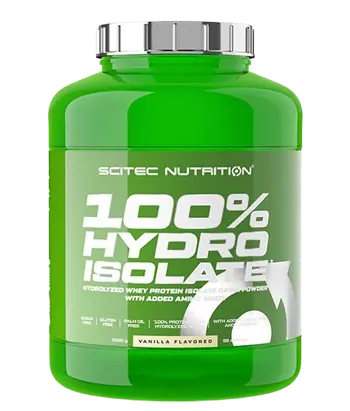 SCITEC 100% Hydro Isolate Суроватъчен Протеин Хидроизолат - 2000 грама, 87 дози