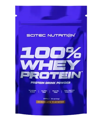 SCITEC 100% Whey Protein Суроватъчен Протеин Концентрат