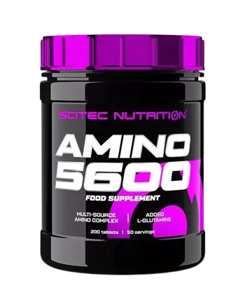 SCITEC Amino 5600 Незаменими и Основни Аминокиселини на Таблетки