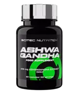 SCITEC Ashwagandha 226 мг Eкстракт от Kорен на Aшваганда - 60 капсули, 60 дози