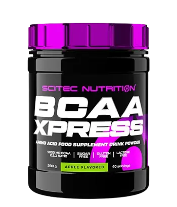 SCITEC BCAA Xpress Flavoured L-Левцин, L-Изолевцин и L-Валин - 280 грама, 40 дози