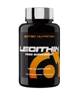 SCITEC Lecithin 1200 мг Соев Лецитин - 100 гел капсули, 100 дози