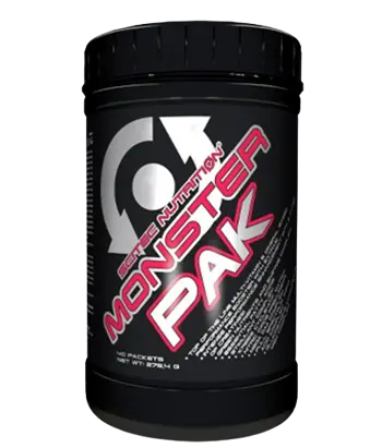 SCITEC Monster Pak Спортни Мултивитамини - 40 пакета, 20 дози