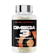 SCITEC Omega-3 2000 мг Oмега-3 Mастни Kиселини Рибено Масло - 100 гел капсули, 50 дози