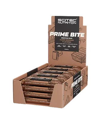 SCITEC Prime Bite Box Безглутенов Протеинов Бар - 20 бара x 50 грама, 20 дози