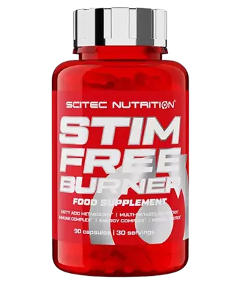 SCITEC Stim Free Burner Мощен Липотропен Фет Бърнър - 90 капсули, 30 дози