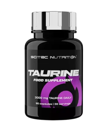 SCITEC Taurine 3000 мг Таурин - 90 капсули, 30 дози