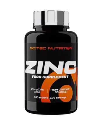 SCITEC Zinc 25 мг Цинк - 100 таблетки, 100 дози
