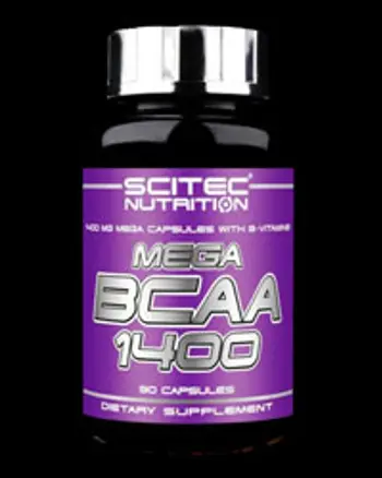 Mega BCAA 1400 - 90 Капсули