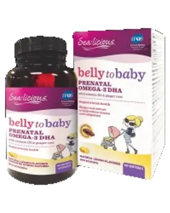 Sea Licious Omega 3 Belly To Baby DHA За бременни и кърмещи жени