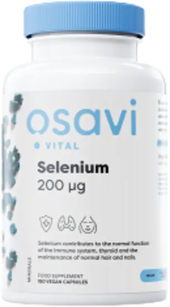 Osavi Selenium 200 mcg За имунитет и щитовидна жлеза