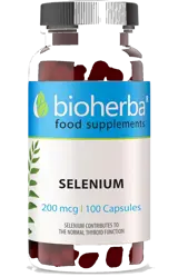 Bioherba Selenium 200 mcg L-Selenomethionine За щитовидна жлеза и имунитет