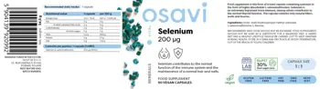 Osavi Selenium 200 mcg Селен за имунитет и щитовидна жлеза