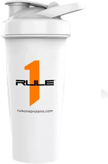 Rule1 Shaker Cup White Шейкър за спортни добавки