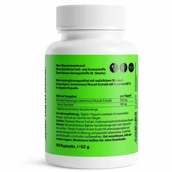 ZEINpharma Шатавари Аспарагус (Shatavari) 500 mg за женско здраве х 90 капсули