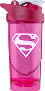 Shieldmixer® Hero Pro Shaker | Supergirl Classic Pink