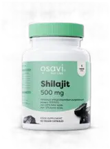 Osavi Shilajit 500 mg | 60:1 Extract with 60+% Fulvic Acids