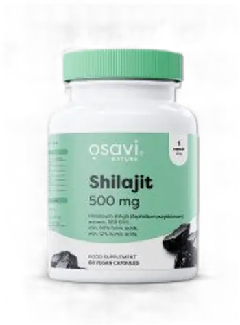 Osavi Shilajit 500 mg | 60:1 Extract with 60+% Fulvic Acids
