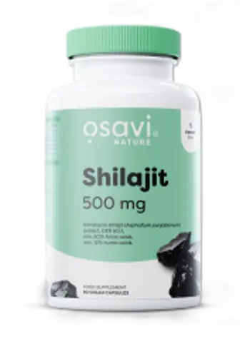 Osavi Shilajit 500 mg | 60:1 Extract with 60+% Fulvic Acids