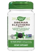 Nature's Way Siberian Eleuthero Root 425 mg Подкрепа за издръжливост и жизненост х 100 капсули