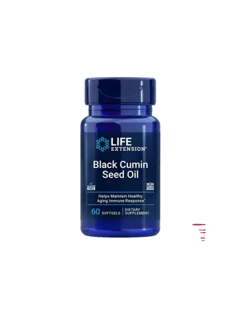Life Extension Black Cumin Seed Oil Черен кимион масло х 60 софтгел капсули