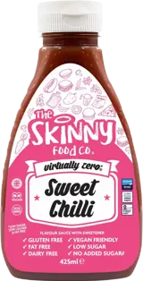 Skinny Food Co Skinny Sauce Sweet Chilli Сладко-пикантен сос с почти нулеви калории
