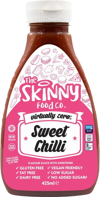 Skinny Food Co Skinny Sauce Sweet Chilli Сладко-пикантен сос с почти нулеви калории