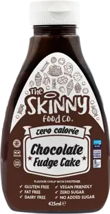 Skinny Food Co Skinny Syrup Chocolate Fudge Cake Сироп с вкус на шоколадова торта