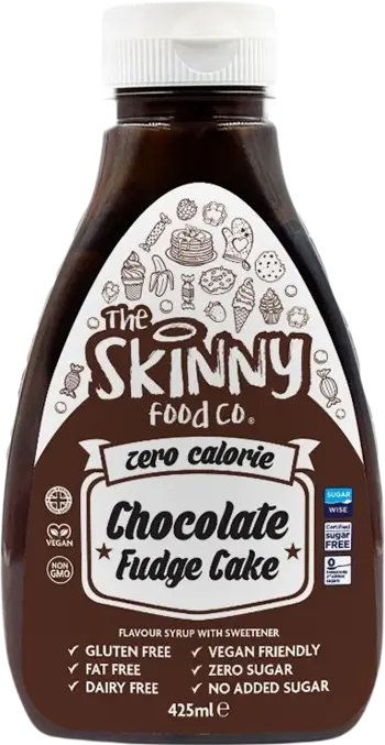 Skinny Food Co Skinny Syrup Chocolate Fudge Cake Сироп с вкус на шоколадова торта
