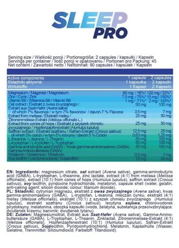 AllNutrition Sleep Pro За по-добър сън х 90 капсули