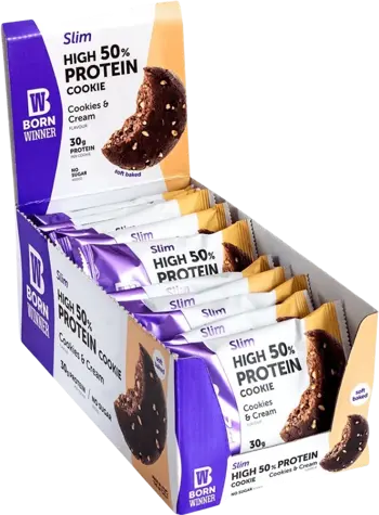 Протеинова бисквитка ''Born Winner'' / Slim 50% High Protein Cookie