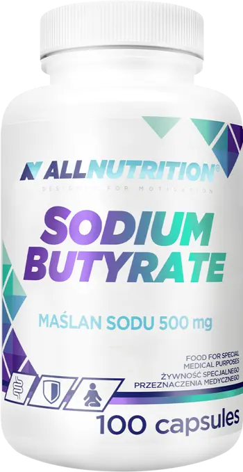 AllNutrition Sodium Butyrate 500 mg За здраве на червата и храносмилането
