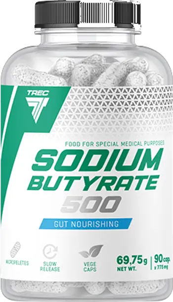 Trec Nutrition Sodium Butyrate 500 mg Подкрепа за чревното здраве