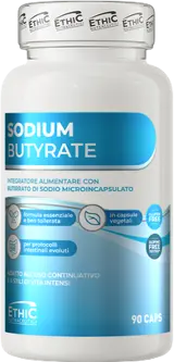 EthicSport Sodium Butyrate 600 mg За здраве на червата и храносмилането