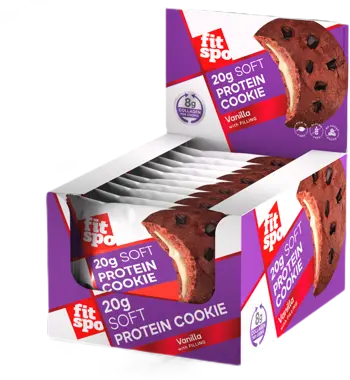 FIT SPO Soft Protein Cookie with 8g Collagen & No Added Sugar Ванилия