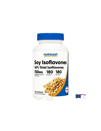 Nutricost Soy Isoflavones 150 mg При менопауза и хормонални промени х 180 капсули