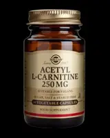 Acetyl-L-Carnitine 250 mg - 30 капсули, 30 Дози
