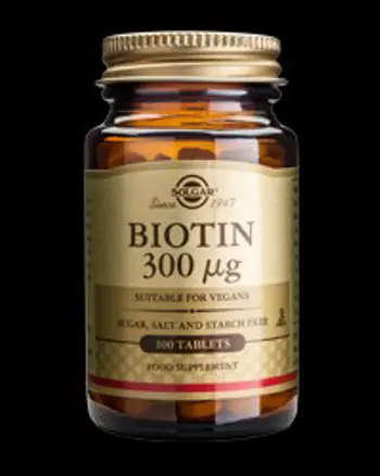 Biotin 300 mcg - 100 Таблетки, 100 Дози