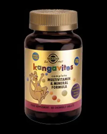 Kangavites Multivitamin for Children - 60 Дъвчащи таблетки, 60 Дози