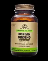 Korean Ginseng Root Extract -  60 капсули, 60 Дози