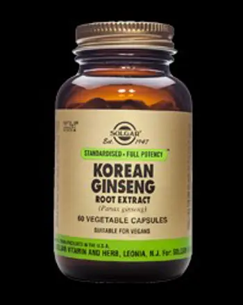 Korean Ginseng Root Extract -  60 капсули, 60 Дози