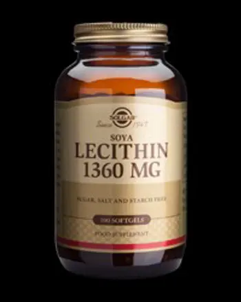 Lecithin / Soya Unbleached 1360 mg - 100 Гел капсули