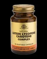 Natural Lutein Lycopene Carotene Complex - 30 капсули