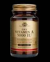 Vitamin A 5000 IU Dry - 100 Таблетки, 100 Дози