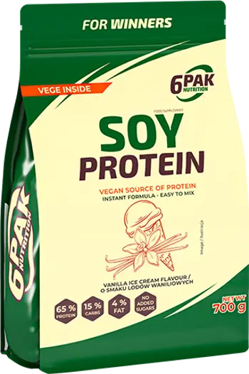 6PAK Nutrition Soy Protein Соев Протеин - 700 грама, 23 дози