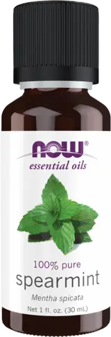 NOW Foods Spearmint Oil 100% Pure Mentha Spicata Чисто Етерично Масло от Мента - 30 мл